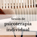 Sesión de psicoterapia individual - 50 min