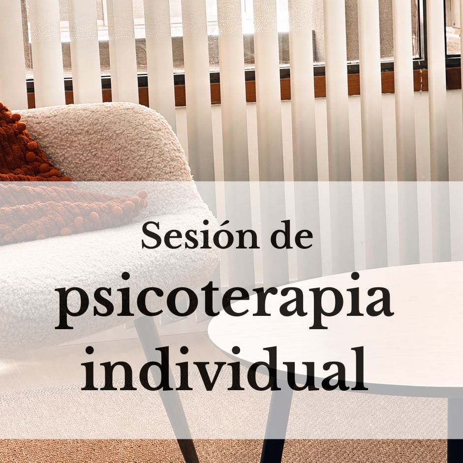 Sesión de psicoterapia individual - 50 min